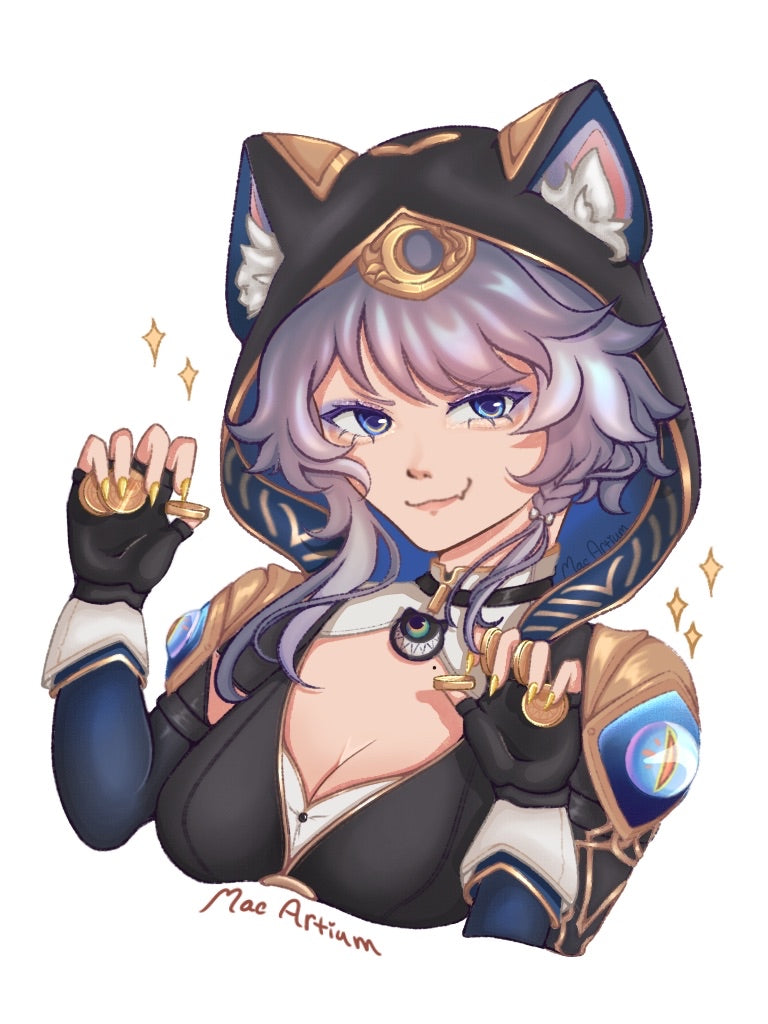 Cipher - HSR (Keychain, Magnet)